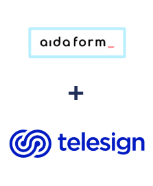 Integração de AidaForm e Telesign