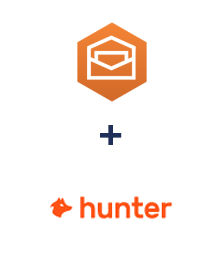 Integração de Amazon Workmail e Hunter.io