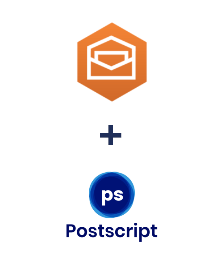 Integração de Amazon Workmail e Postscript