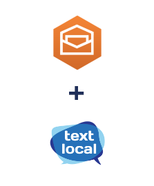 Integração de Amazon Workmail e Textlocal