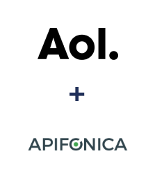 Integração de AOL e Apifonica
