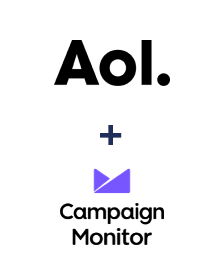 Integração de AOL e Campaign Monitor