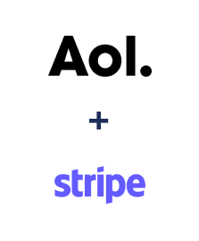 Integração de AOL e Stripe