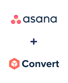 Integração de Asana e ConvesioConvert
