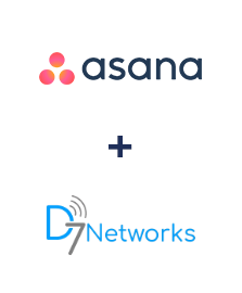 Integração de Asana e D7 Networks