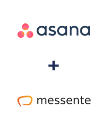 Integração de Asana e Messente