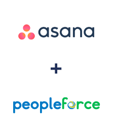 Integração de Asana e PeopleForce