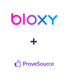 Integração de Bloxy e ProveSource