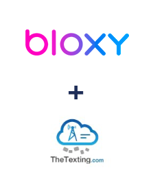 Integração de Bloxy e TheTexting Integração de Bloxy e TheTexting