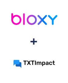 Integração de Bloxy e TXTImpact Integração de Bloxy e TXTImpact