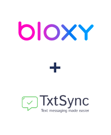 Integração de Bloxy e TxtSync Integração de Bloxy e TxtSync