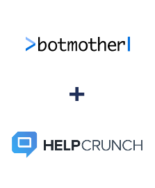 Integração de Botmother e HelpCrunch Integração de Botmother e HelpCrunch