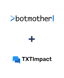 Integração de Botmother e TXTImpact Integração de Botmother e TXTImpact