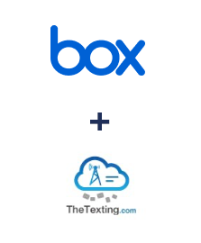 Integração de Box e TheTexting