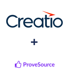 Integração de Creatio e ProveSource