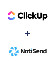 Integração de ClickUp e NotiSend Integração de ClickUp e NotiSend