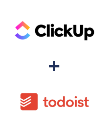 Integração de ClickUp e Todoist
