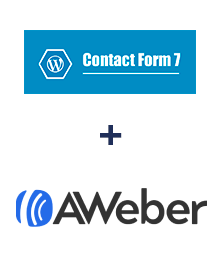 Integração de Contact Form 7 e AWeber