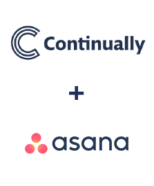 Integração de Continually e Asana