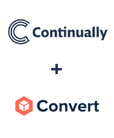 Integração de Continually e ConvesioConvert
