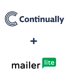 Integração de Continually e MailerLite