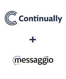 Integração de Continually e Messaggio