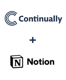 Integração de Continually e Notion