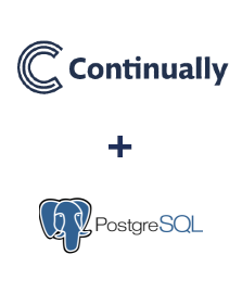 Integração de Continually e PostgreSQL