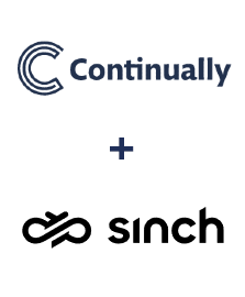 Integração de Continually e Sinch