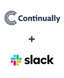 Integração de Continually e Slack