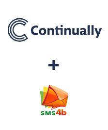 Integração de Continually e SMS4B Integração de Continually e SMS4B
