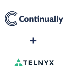 Integração de Continually e Telnyx