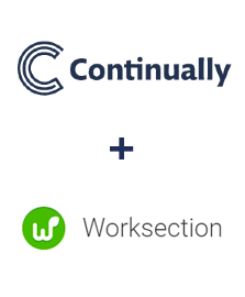 Integração de Continually e Worksection