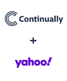 Integração de Continually e Yahoo!