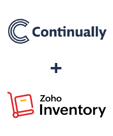 Integração de Continually e ZOHO Inventory