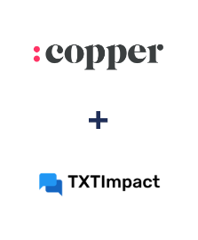 Integração de Copper e TXTImpact
