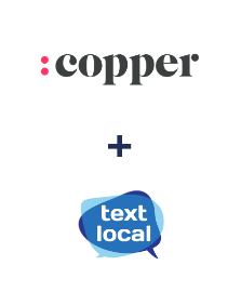 Integração de Copper e Textlocal