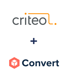 Integração de Criteo e ConvesioConvert
