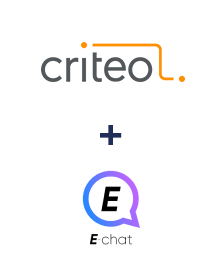 Integração de Criteo e E-chat