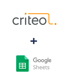 Integração de Criteo e Google Sheets