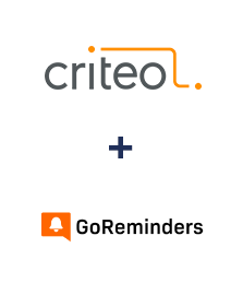 Integração de Criteo e GoReminders