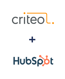 Integração de Criteo e HubSpot