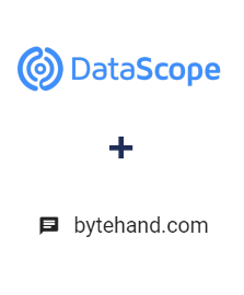 Integração de DataScope Forms e BYTEHAND Integração de DataScope Forms e BYTEHAND