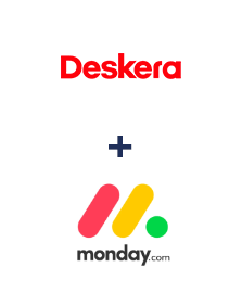 Integração de Deskera CRM e Monday.com