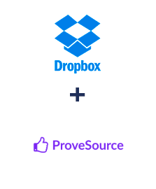 Integração de Dropbox e ProveSource