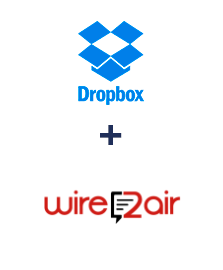 Integração de Dropbox e Wire2Air