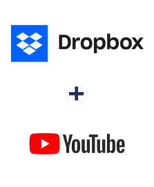 Integração de Dropbox e YouTube