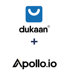 Integração de Dukaan e Apollo.io
