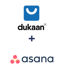 Integração de Dukaan e Asana