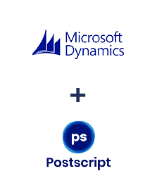 Integração de Microsoft Dynamics 365 e Postscript